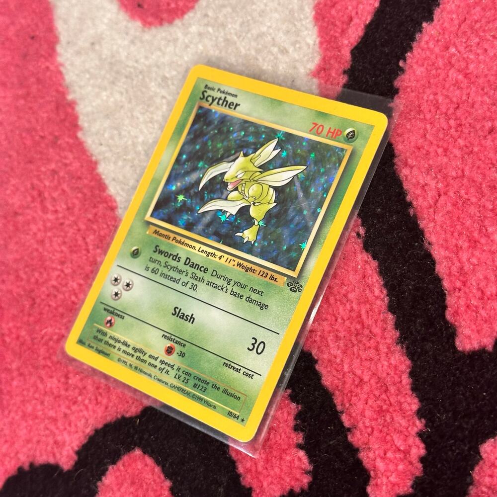 Scyther 10 – Pokémon TCG Jungle – As Pictured